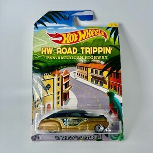 Hot Wheels HW Road Trippin' Pan-American Highway '47 Chevy Fleetline 11/21 Gold